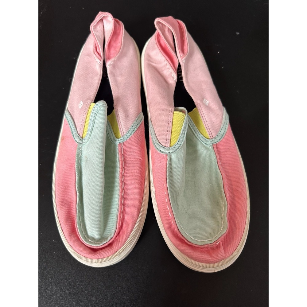 Sperrys Pastel Color Block Slip On Shoes in 7